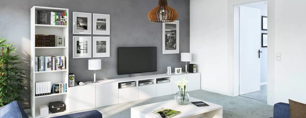 TV Sideboard in Weiß jetzt online konfigurieren und bestellen
