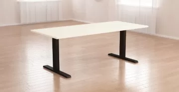 In hoogte verstelbare tafel