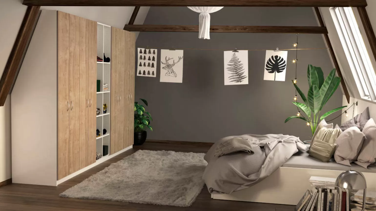 schlafzimmer mit dachschräge online konfigurieren | deinschrank.de
